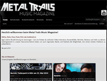 Tablet Screenshot of metal-trails.com